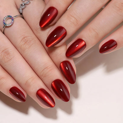High-quality artificial nails in elegant glossy design Acalora