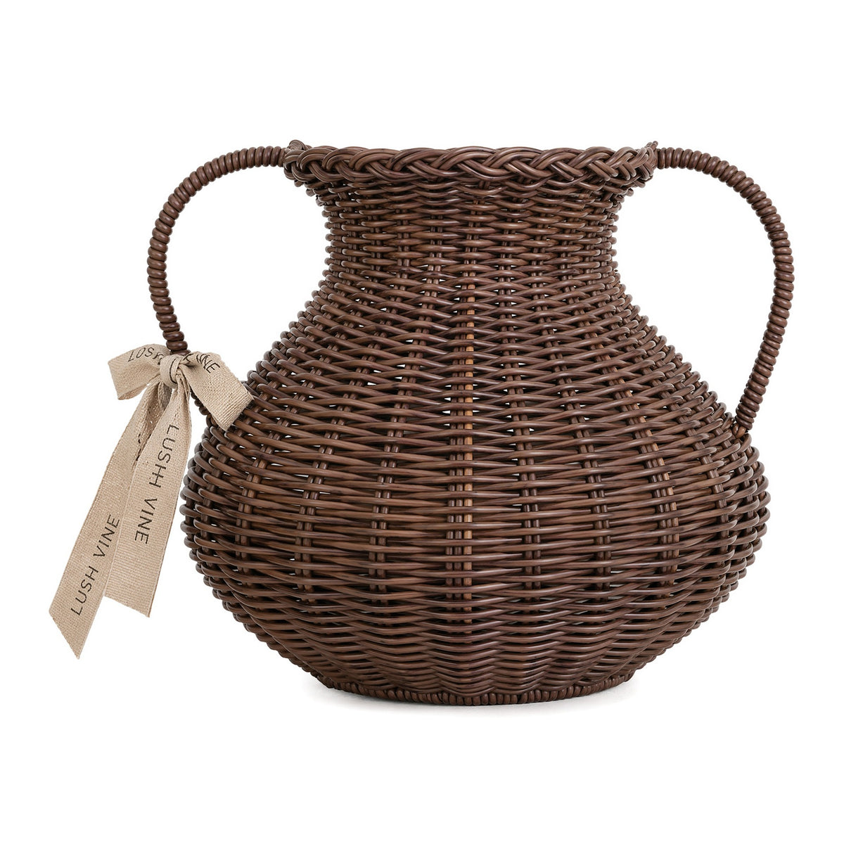 Deko-Vase Made of Rattan Acalora
