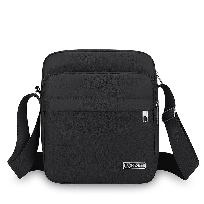 Multifunctional Casual Leather Messenger Bag Acalora