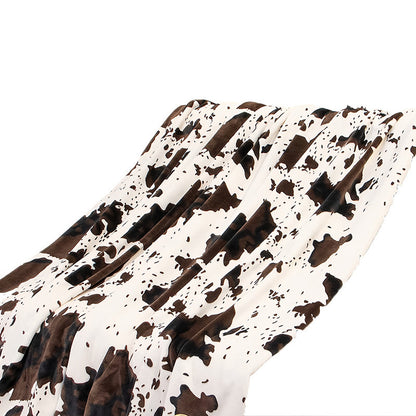 Soft Fabric Zebra Print Fleece Blanket