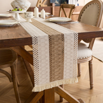 Artistic Woven Table Runner