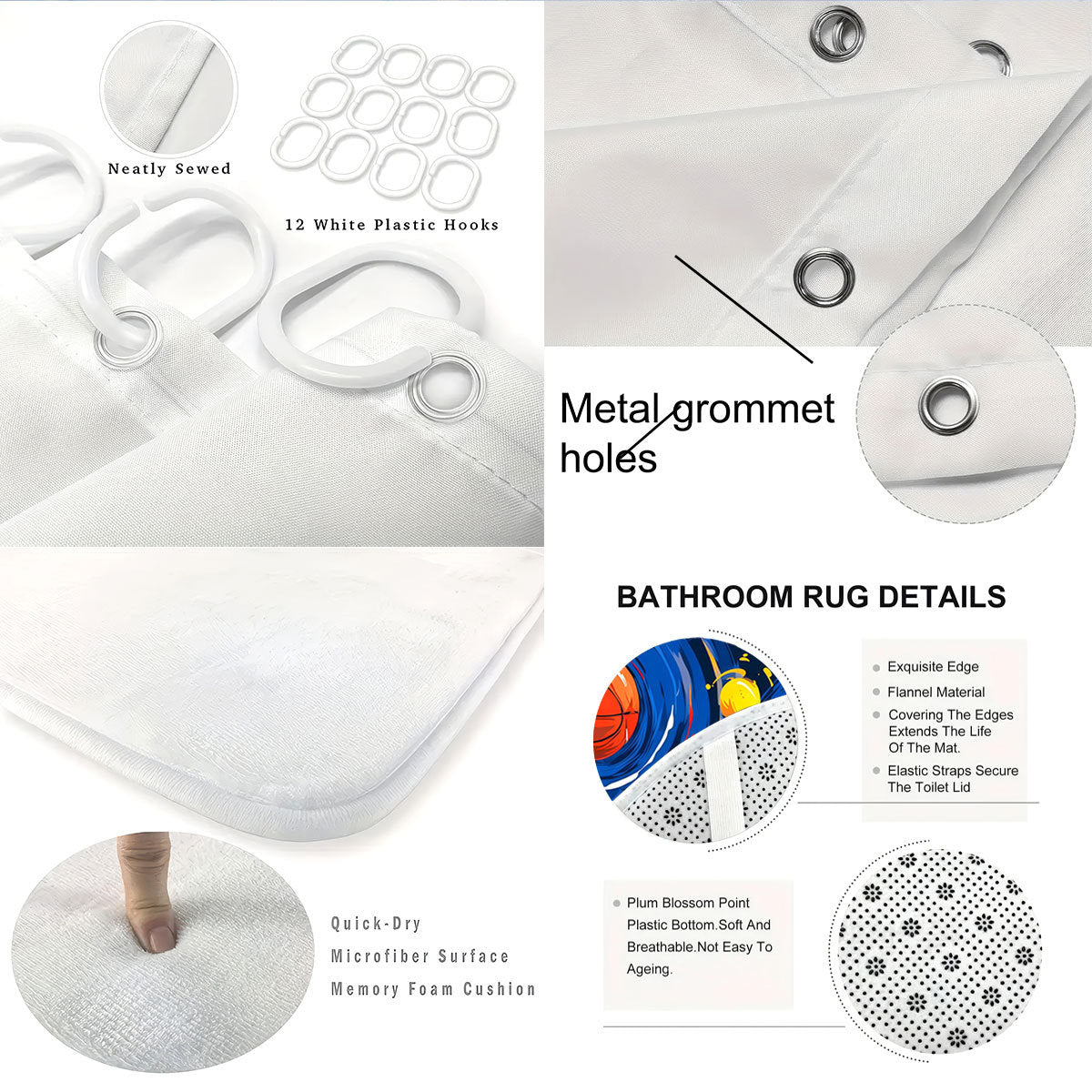 Creative Universe-Themed Bathroom Set