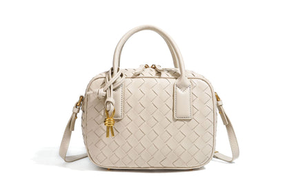 Textured Leather Boutique Handbag Acalora