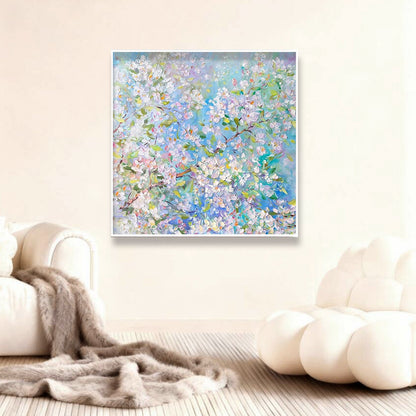 Abstract Flower Art Canvas