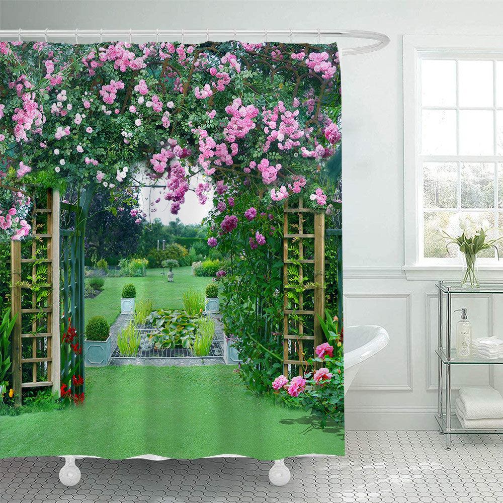 Garden Oasis Shower Curtain