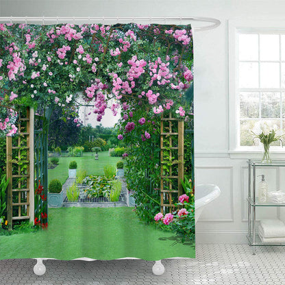 Garden Oasis Shower Curtain