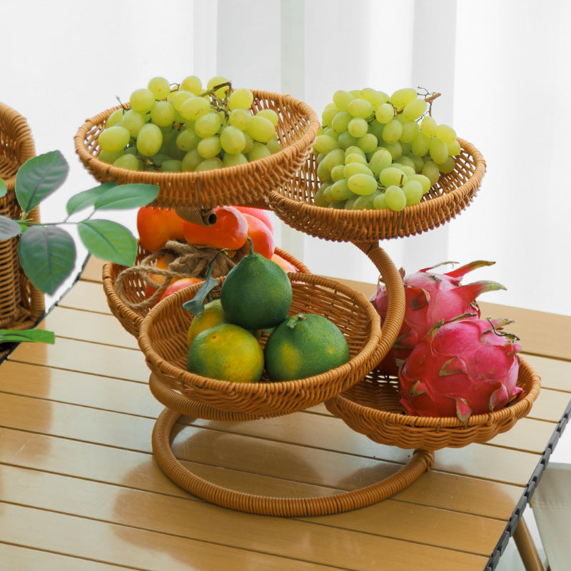 Multi-Tiered Decorative Fruit Display Acalora