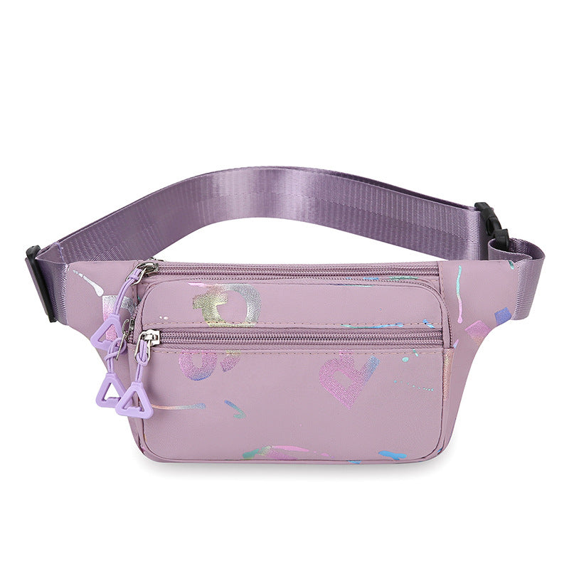 Trendy Graphic Design Waist Bag Acalora