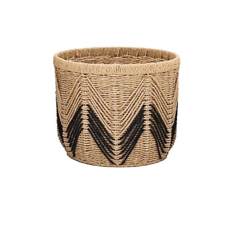 Handwoven storage basket made of natural materials Acalora