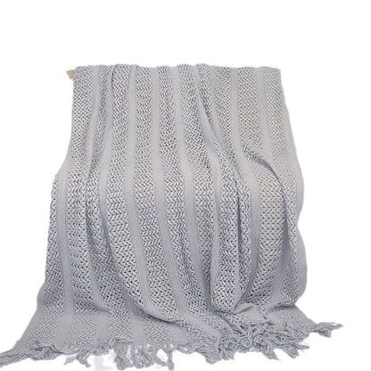 Textured Weave Throw Blanket