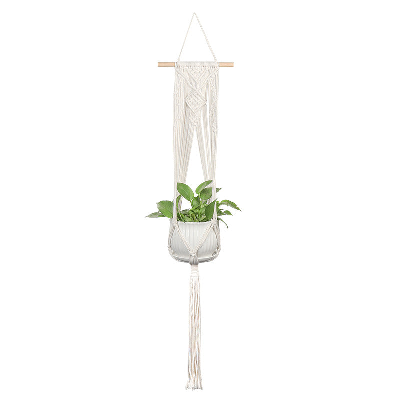 Plant-hanging macrame shelf Acalora