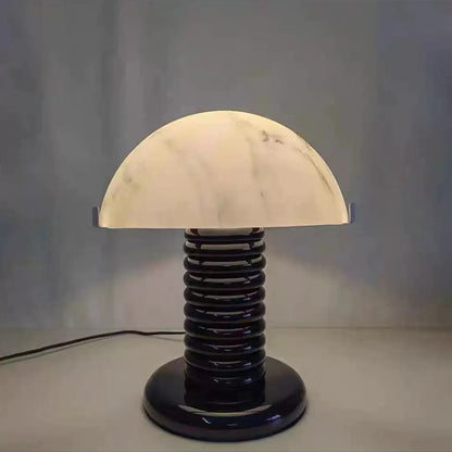 Artistic Table Lamp with Sleek Sculptural Base