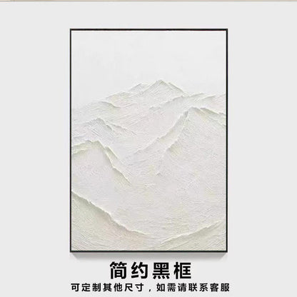 Artistic Textured Mountain Canvas Wall Decor