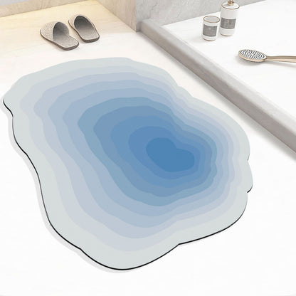 Stylish Gradient Bath Mat