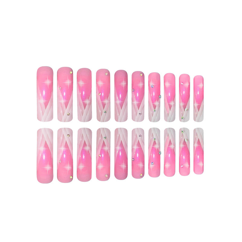 Elegant 3D Gradient Nail Art Acalora