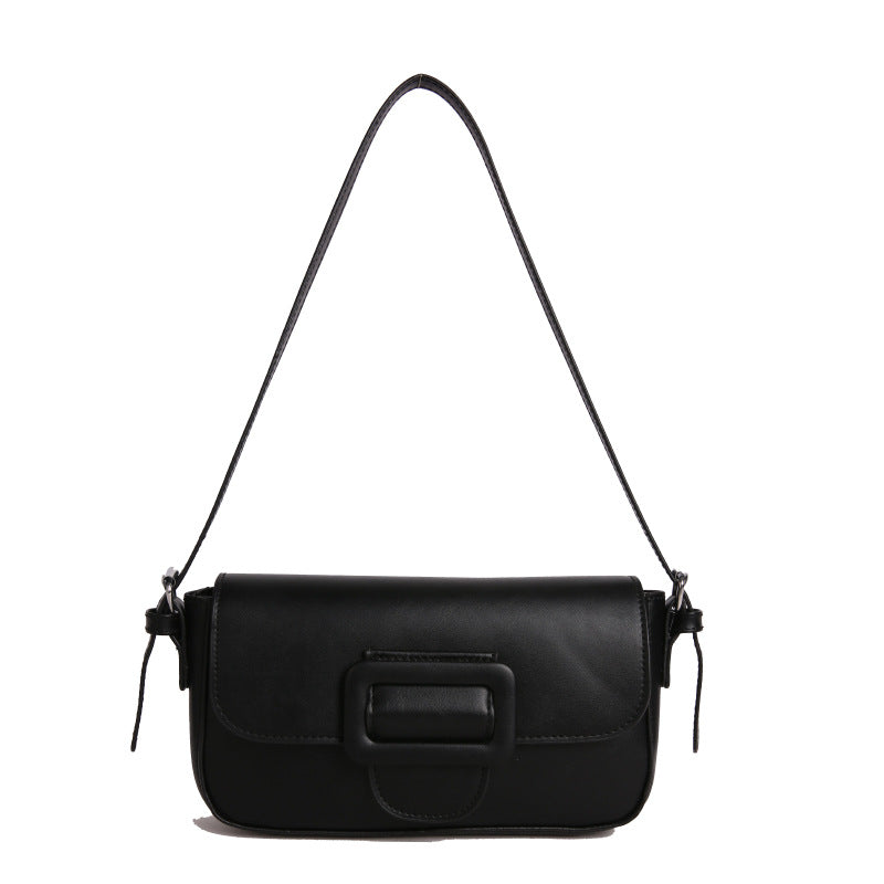 Structured Leather Crossbody Bag Acalora