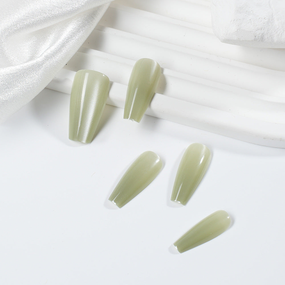 Long-Lasting Glossy Press-On Nail Set Acalora