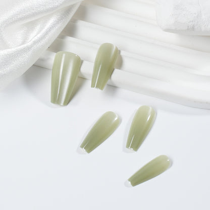 Long-Lasting Glossy Press-On Nail Set Acalora