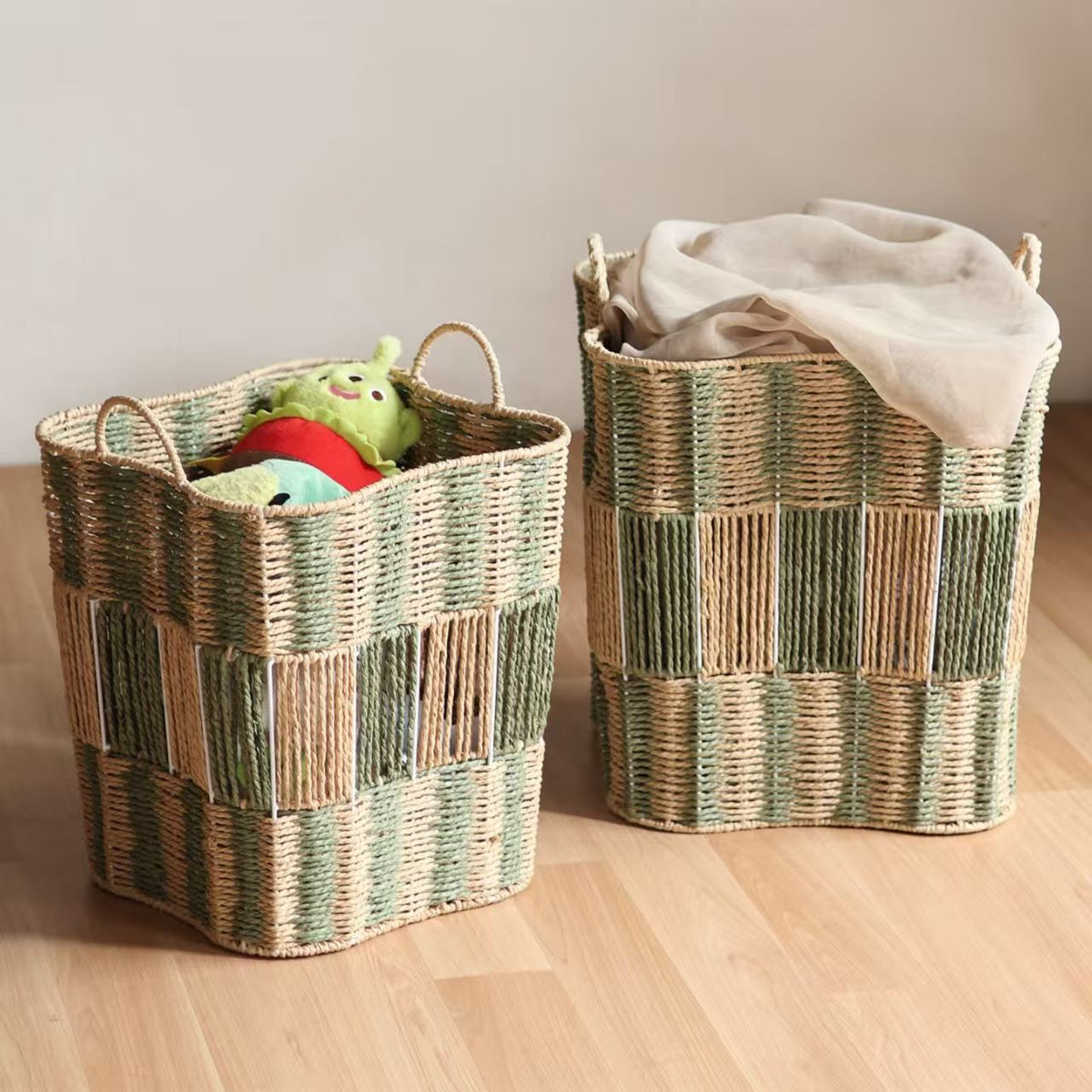 High-Quality Storage Basket Made of Natural Material Acalora
