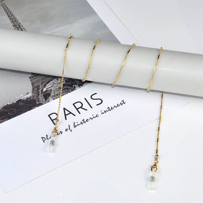Sleek Minimalist Eyewear Chain Acalora