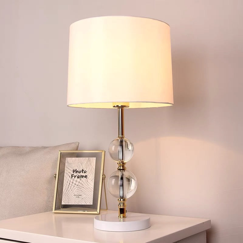 Crystal Globe Table Lamp