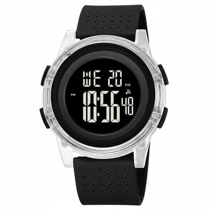Charlie Ultra-thin, waterproof digital sports watch for men
