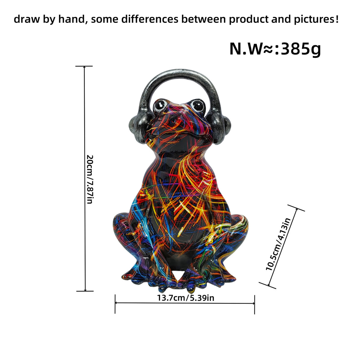 Musical Frog Sculpture Acalora