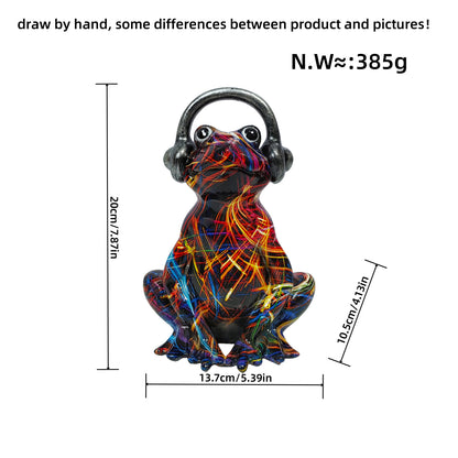 Musical Frog Sculpture Acalora