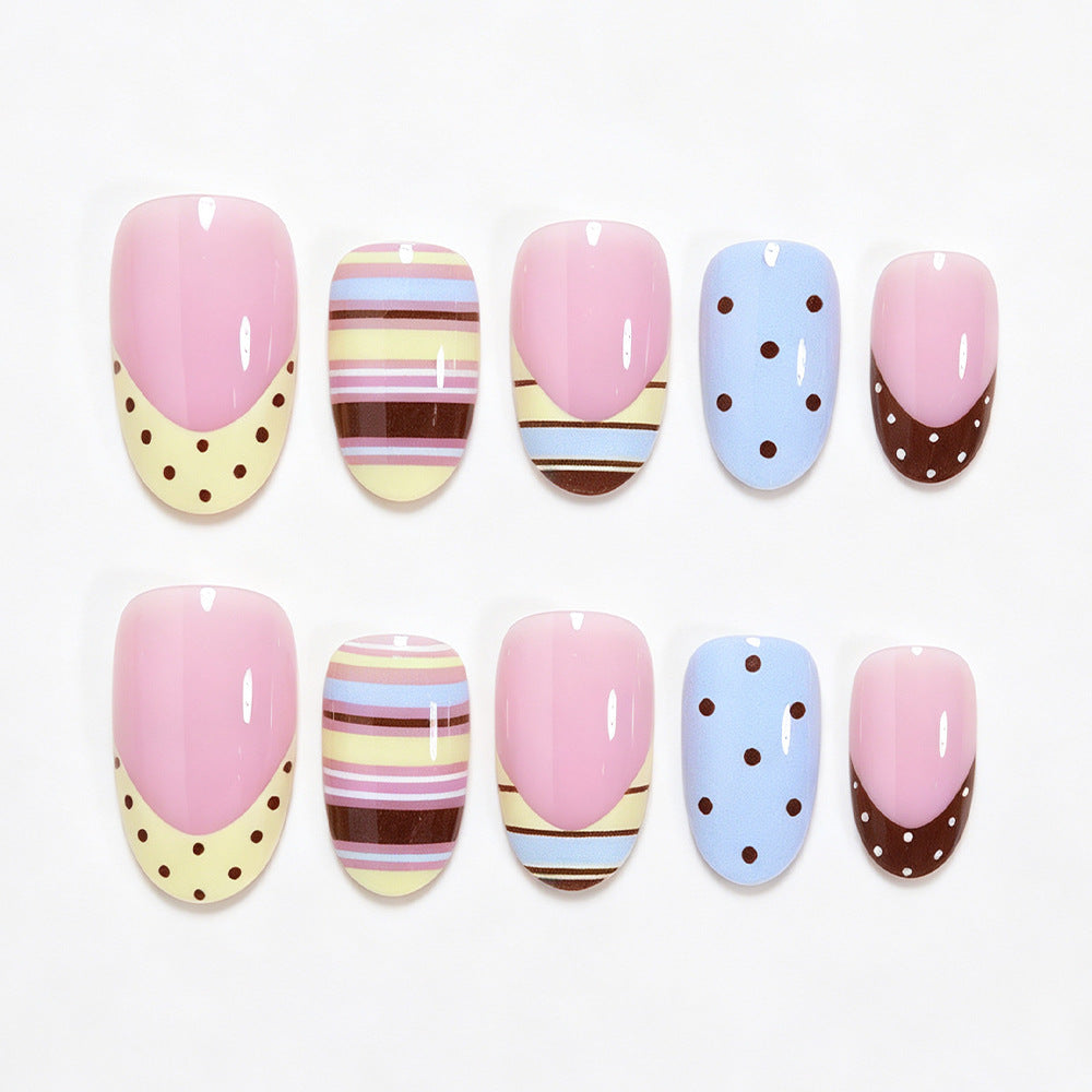 Artistic Stiletto Nail Design Acalora