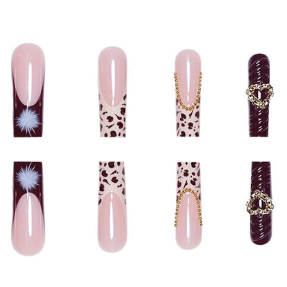 Artistic Long Nail Wraps Acalora
