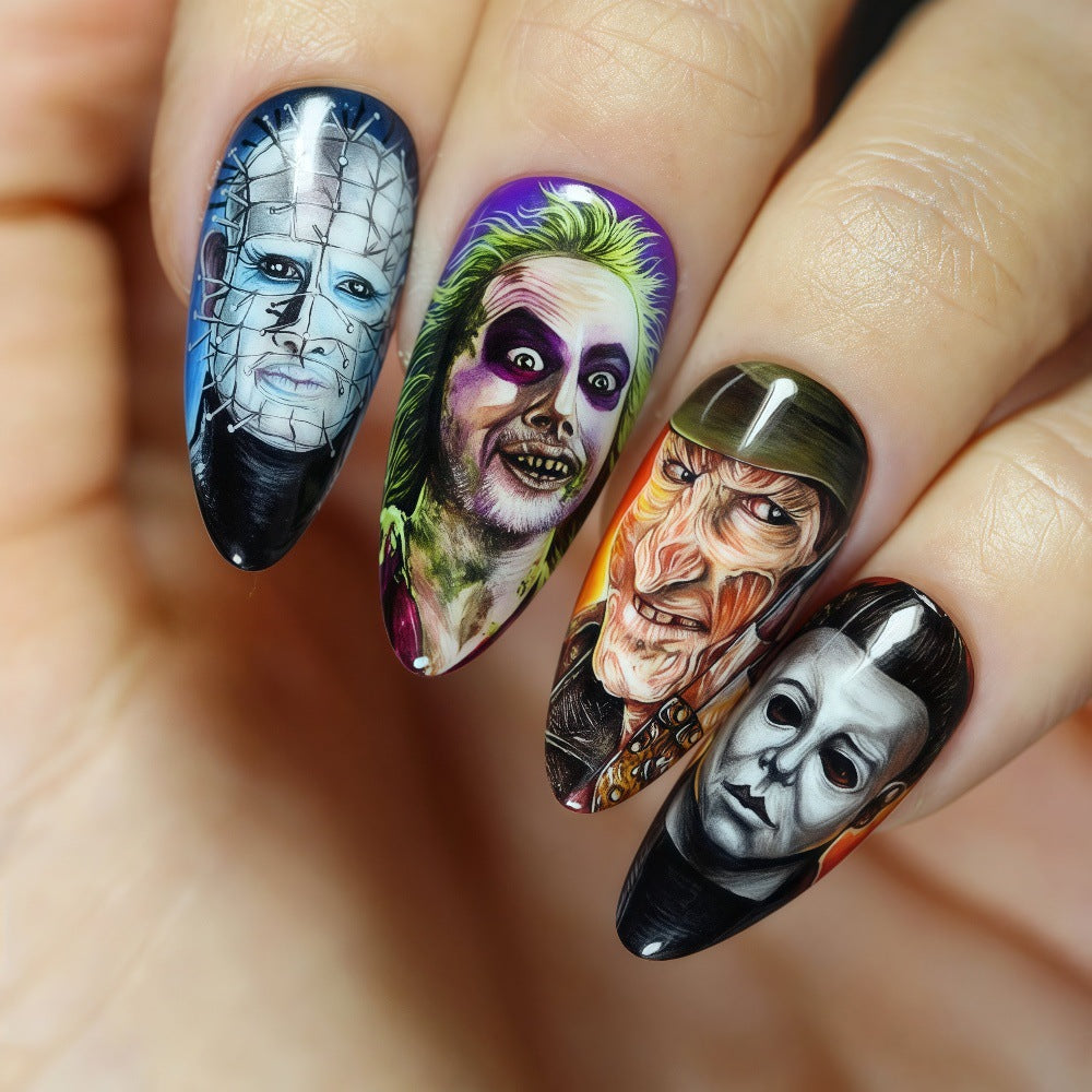 Creative Halloween Art Nails Set Acalora