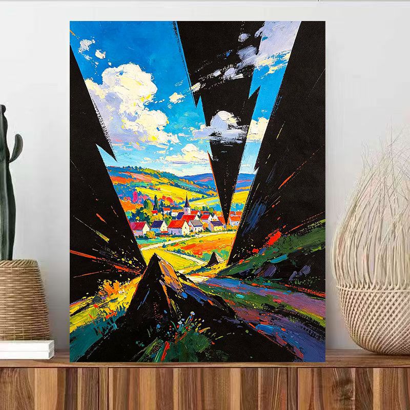 Landscape Inspired Abstract Wall Art