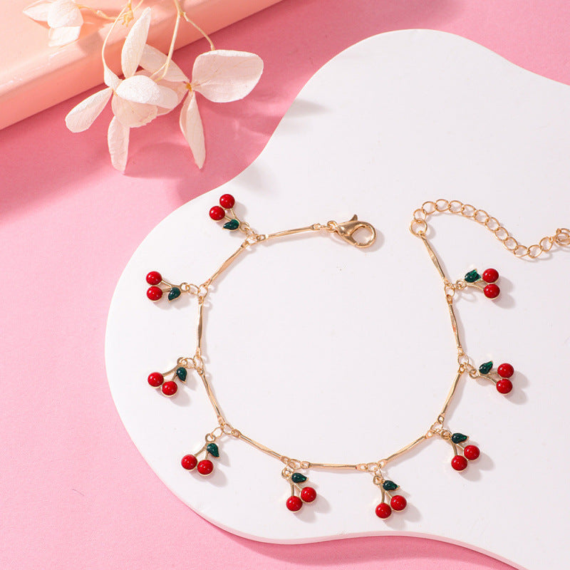 Cherry Blossom Charm Bracelet Acalora