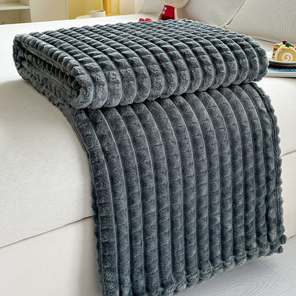 Ridge Textured Throw Blanket