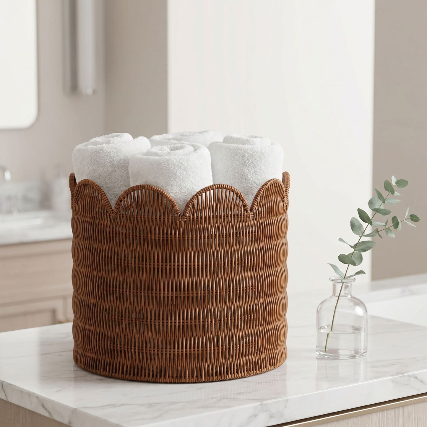 Straw basket Acalora