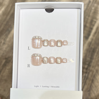 Decorative Crystal-Embellished Hair Clip Set Acalora