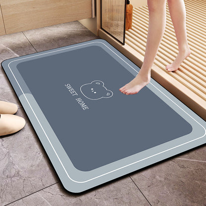 Absorbent Memory Foam Bathroom Mat