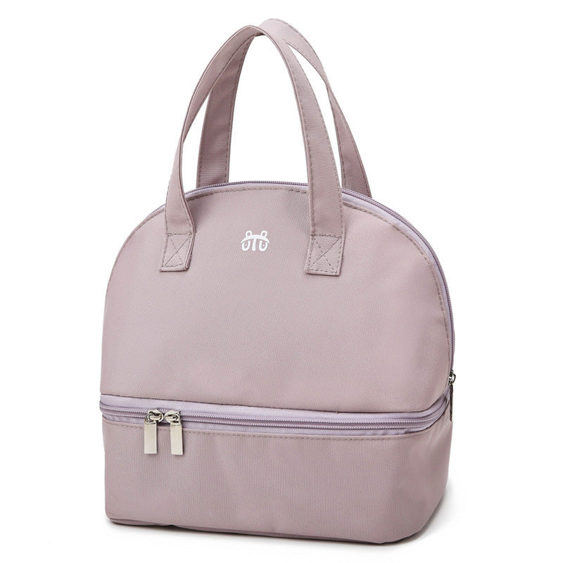 Women's insulated cooler bag with practical double zip design Bowlift