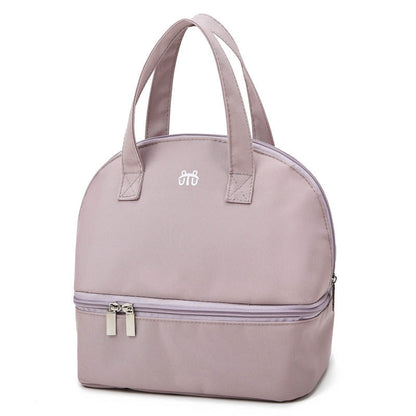Women's insulated cooler bag with practical double zip design Bowlift