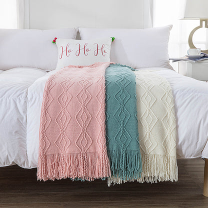 Home Decorative Knit Blanket
