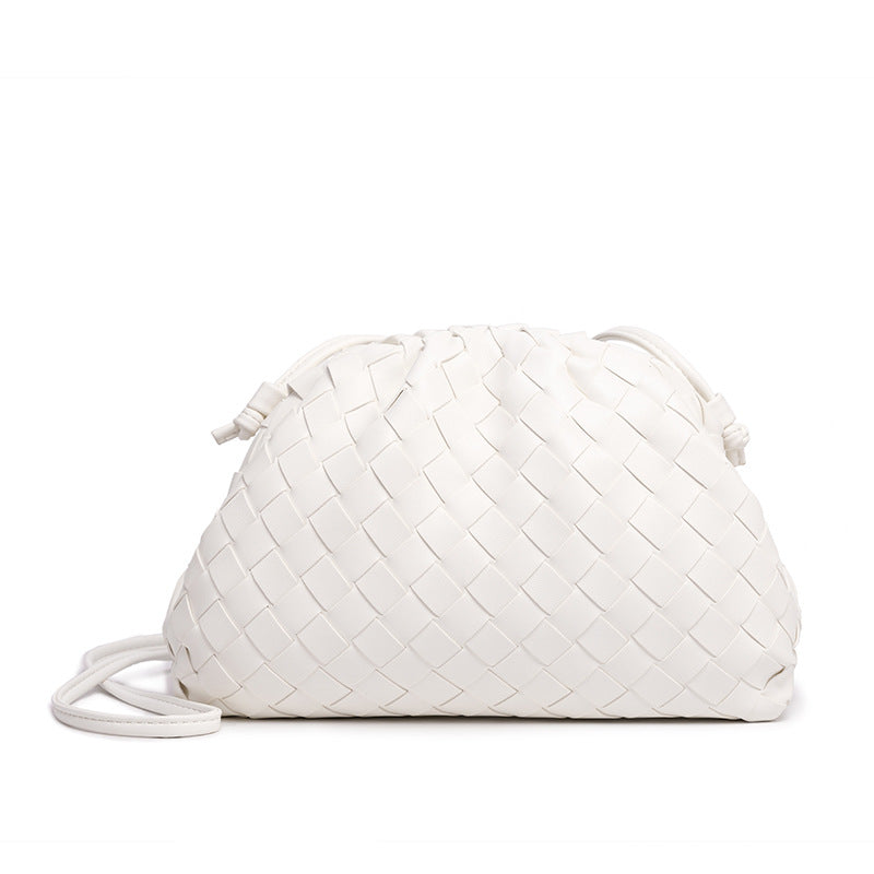 Textured Woven Handheld Clutch Acalora
