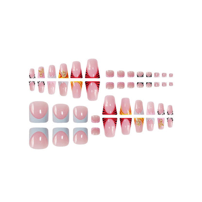 Floral 3D Nail and Pedicure Art Set Acalora