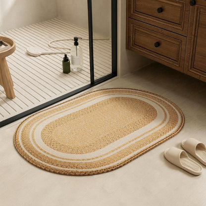 Natural Fiber Bath Rug