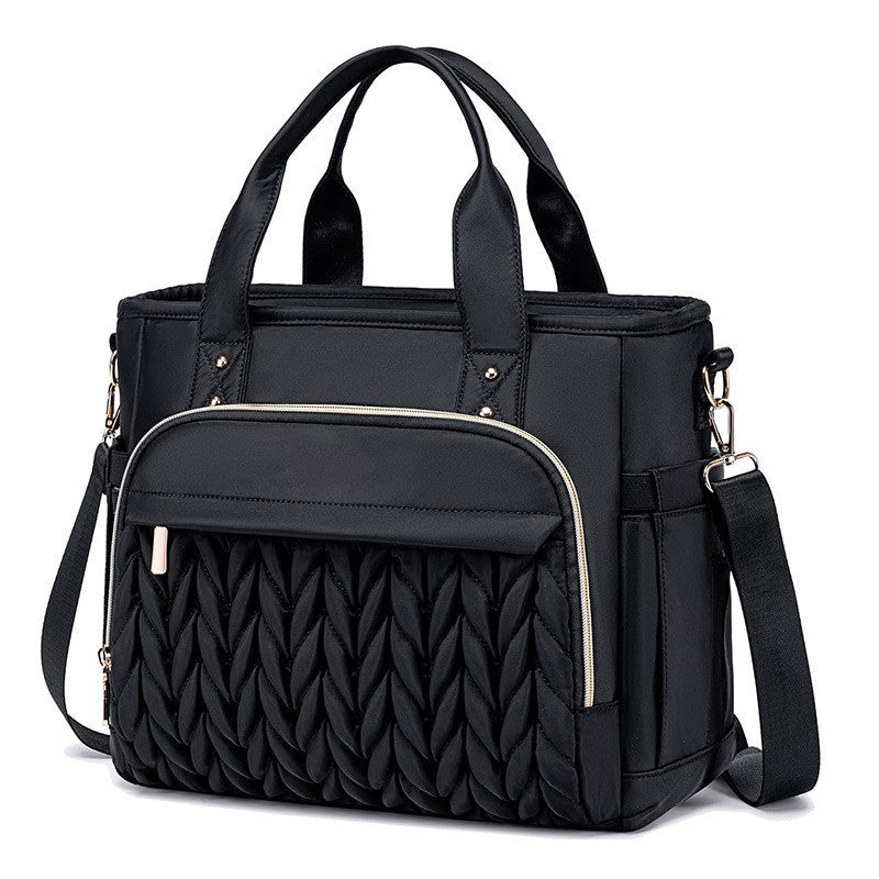 Quilted Multi-Functional Work Tote Acalora