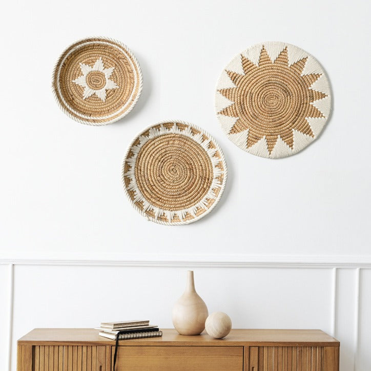 Round Table Coaster Made of Natural Materials Acalora