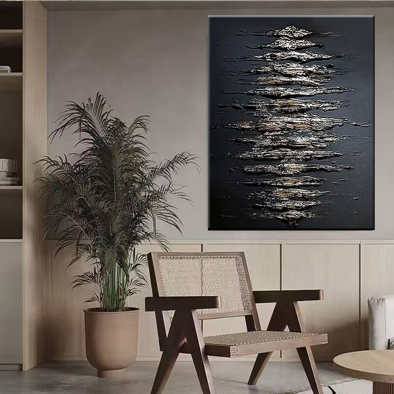 Textured Abstract Relief Wall Art