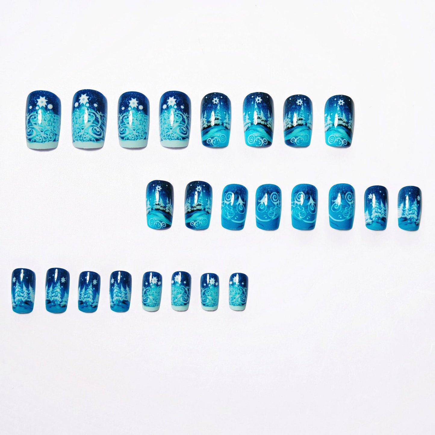 Winter Wonderland Nail Art Acalora
