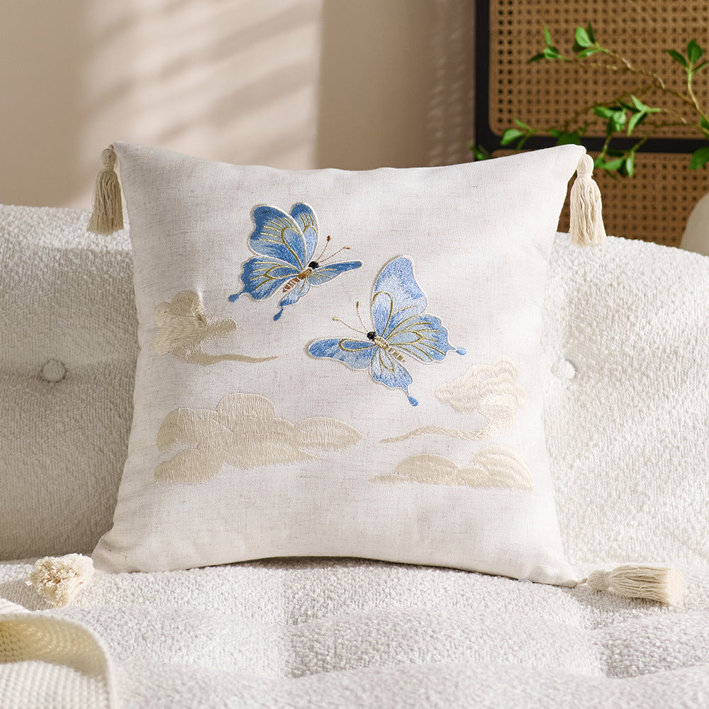 Embroidered Decorative Cushion