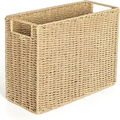 Woven Seagrass Storage Bin Acalora