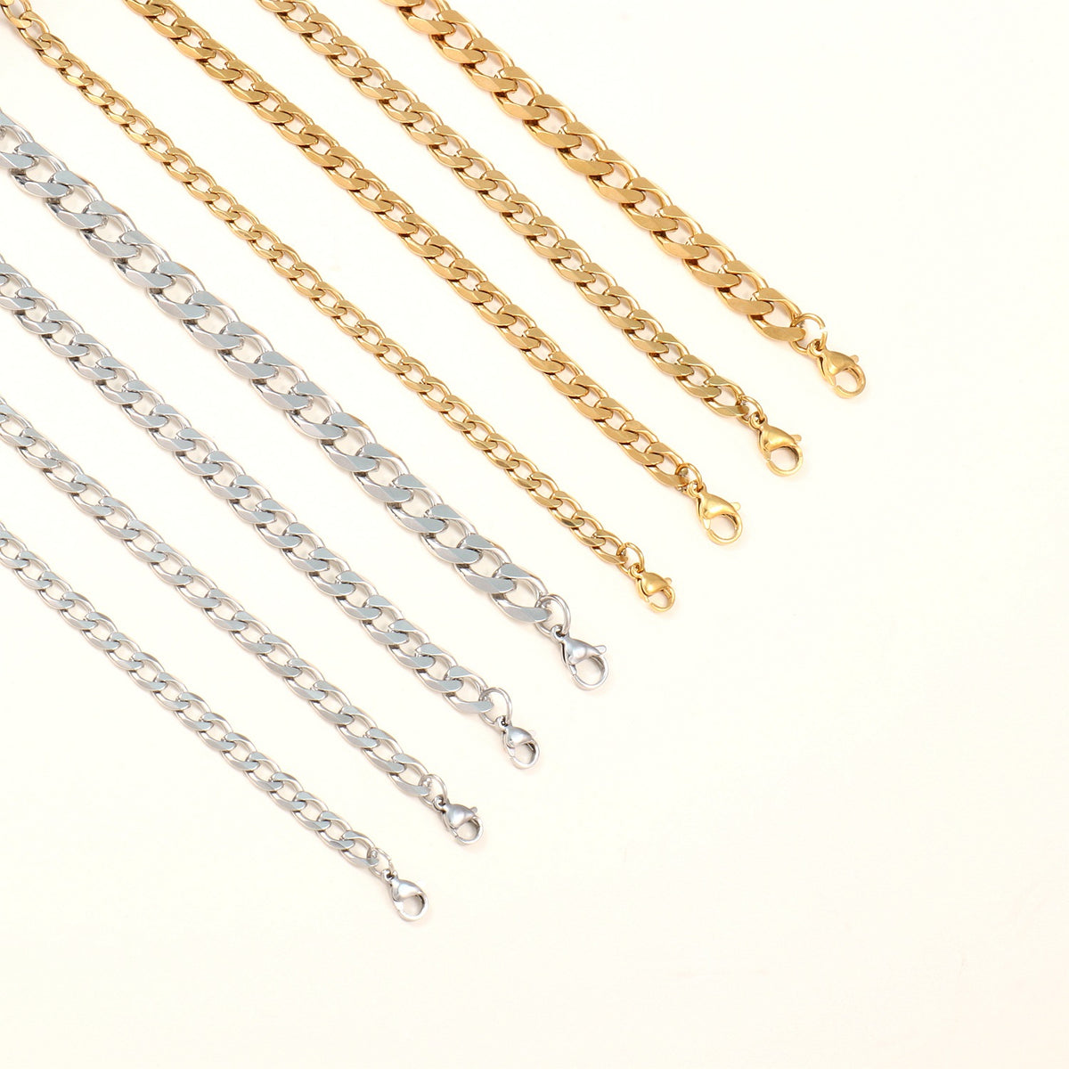 Bold Curb Link Chain Necklace Acalora